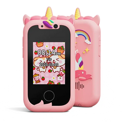 Kids Smart Phone Camera Toys Touchscreen Learning Toy for 3-12 Year Old Boys Girls Phone MP3 Player Christmas Birthday Gifts